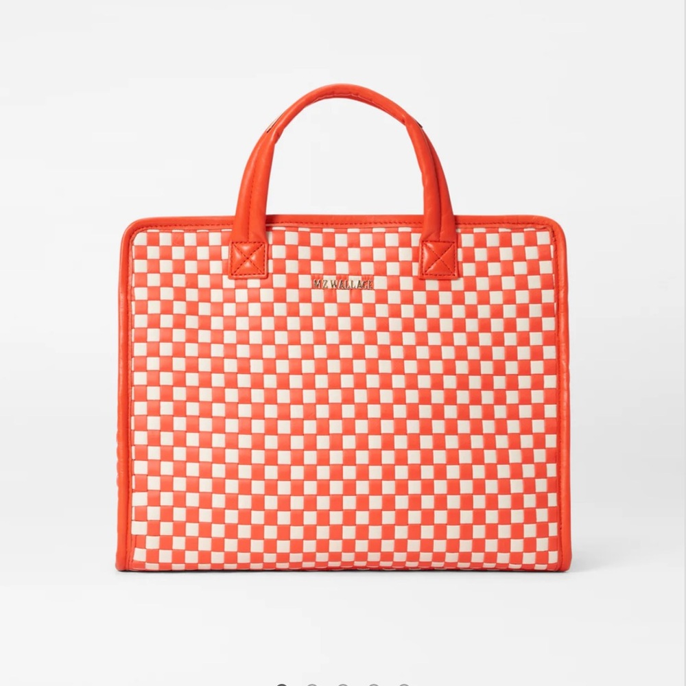 MZ Wallace Medium Woven Box Tote